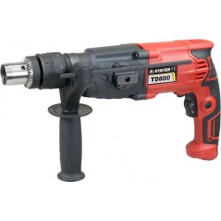 Κρουστικό Δράπανο Και Περιστροφικό Πιστολέτο Ρεύματος SDS - PLUS 800W TD 800 K STAYER
