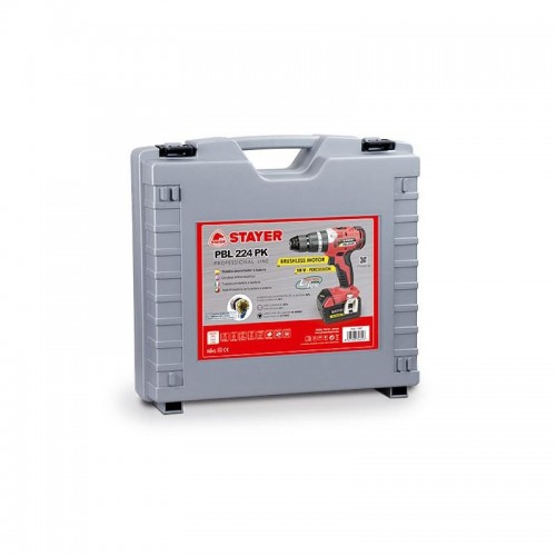 Δραπανοκατσάβιδο Κρουστικό Επαναφορτιζόμενο 18V Brushless PBL 224 PK STAYER