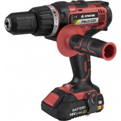 Κρουστικό Δραπανοκατσάβιδο 18V L20 Seires Με 3 Μπαταρίες 2.0Ah PBL 2122PK STAYER