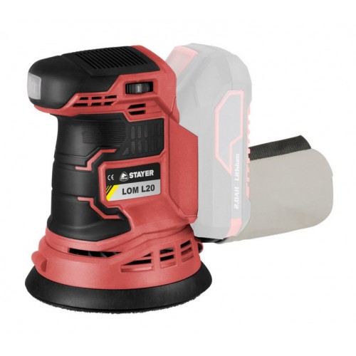 Έκκεντρο Τριβείο 18V L20 Seires - Σκέτο Σώμα ø125mm LOM L20 STAYER