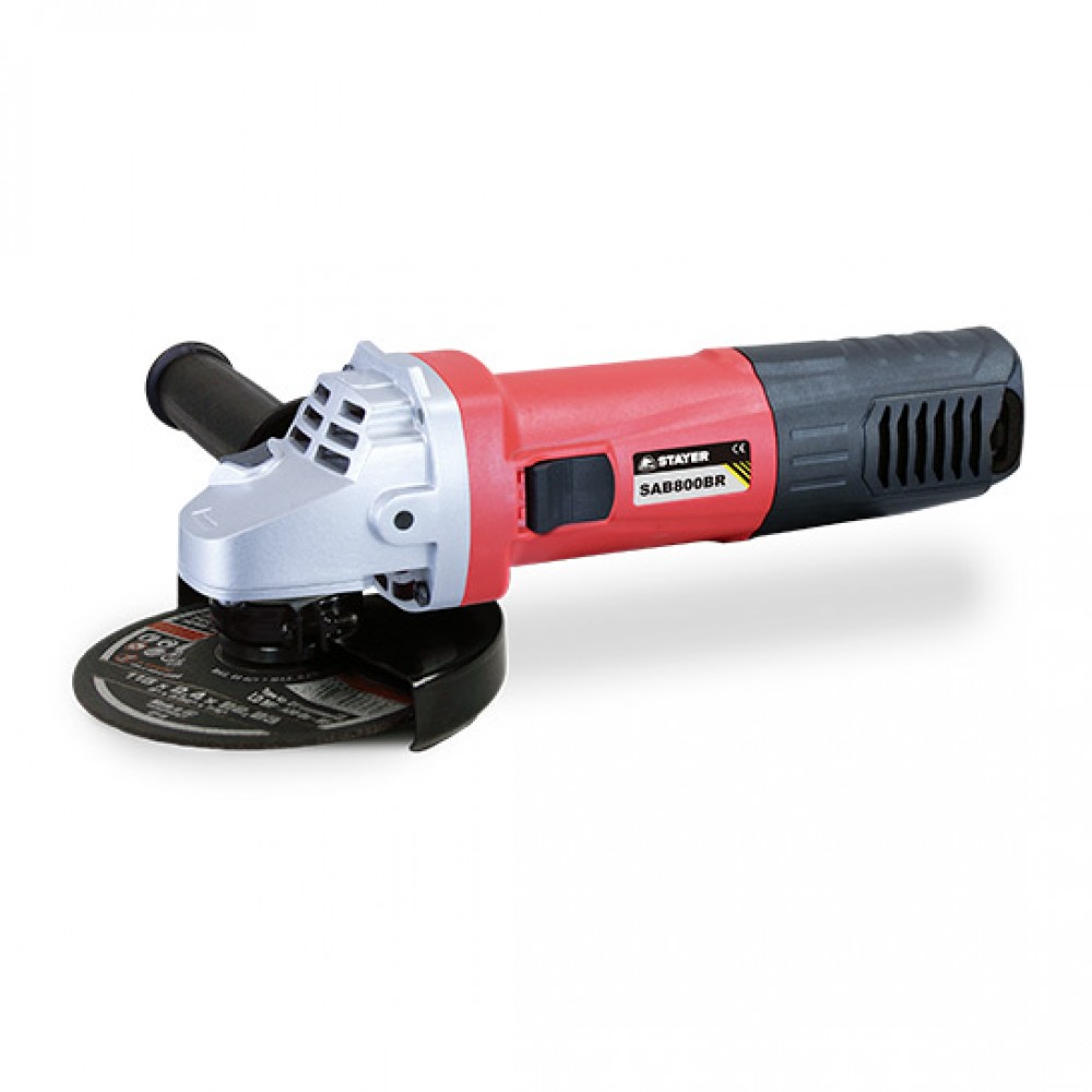  Γωνιακός Τροχός Ρεύματος 800W Σε Διάμετρο ø115mm & ø125mm SAB 800 BR / 801 CR STAYER