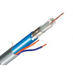 Καλώδιο CCTV VIDEO (RG59)+2X0.50 100m Ιταλίας SIV Top Electronic