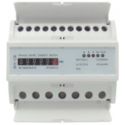 Κιλοβατοωρόμετρο Ράγας Αναλογικό 3Φ 10-100Α DM1750S-U DQN TOP ELECTRONIC