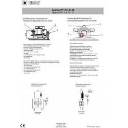 Σειρήνα Κόρνα Συνεχόμενος Ήχος 24VDC 108dB HPT AUER Top Electronics