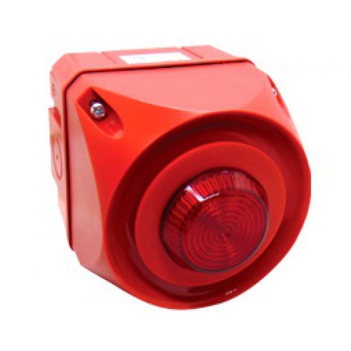 Σειρήνα 8 Τόνων Μικρή Φάρος LED Σταθερός 24VAC/DC 103dB ADS-P AUER Top Electronics