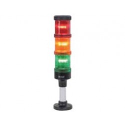 Φάρος Πύργος Σταθερός LED Φ60 Κόκκινο / Πράσινο / Πορτοκαλί 24VAC/DC EC060-Q01 AUER Top Electronics
