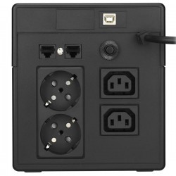 Συσκευή UPS LINE INTERACTIVE 850VA Τροποποιημένου Ημιτονίου LA-VST-850 BKVOL TOP ELECTRONIC