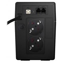 Συσκευή UPS LINE INTERACTIVE 650VA Τροποποιημένου Ημιτονίου LA-VST-650 ΒΚ VOL TOP ELECTRONIC