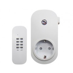 Πρίζα Σούκο Τηλεχειριζόμενη ON-OFF 3680W KGT Top Electronic