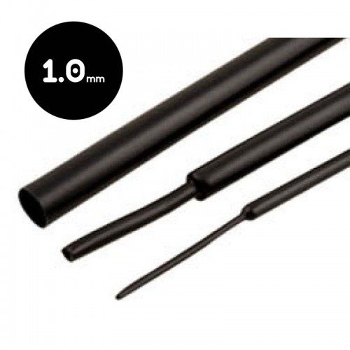 Θερμοσυστελλόμενα Σε Σακουλάκι 1m x 100τμχ Χρωματιστά Φ1.0 TOP ELECTRONIC