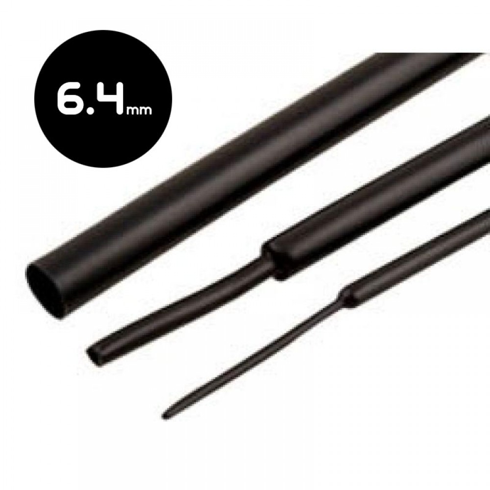 Θερμοσυστελλόμενα Σε Σακουλάκι 1m x 50τμχ Χρωματιστά Φ6.4 TOP ELECTRONIC