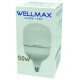 Λάμπα LED High Power E27 50W 176-264VAC 140X245 4500LM 230° 4000K Ουδέτερο Λευκό WELLMAX