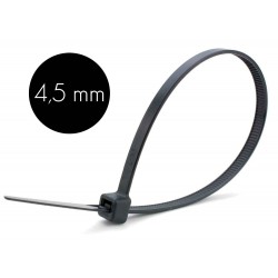 Δεματικά Καλωδίων Mαύρα 4,5mm Σε Διάφορα Μήκη 100τμχ UNIVERSE