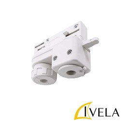 Ηλεκτρικός Αντάπτορας 6A 70mm Για Ράγες Φωτισμού IVELA