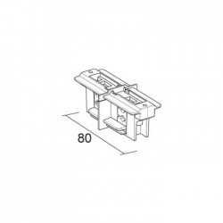 Ευθύγραμμος Σύνδεσμος Χωρίς Επαφές Για Ράγες Φωτισμού IVELA