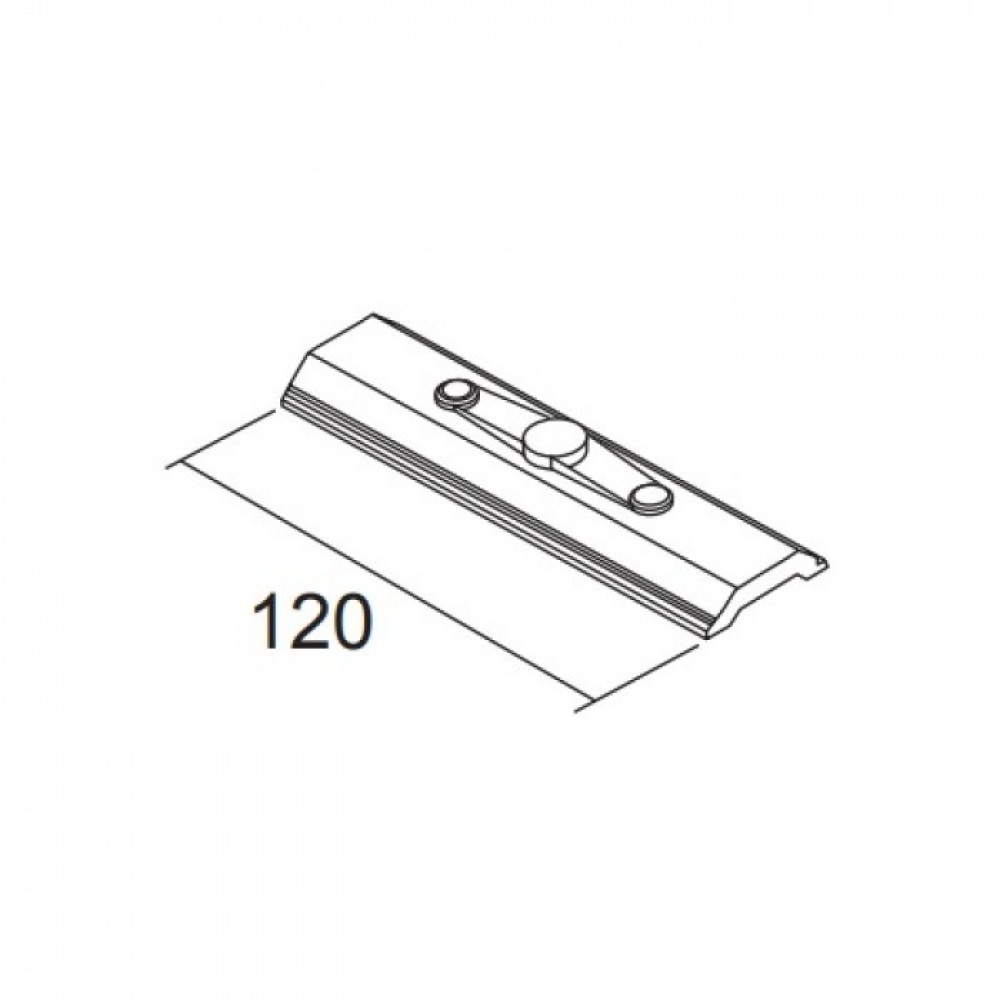 Βάση Ράγας 12εκ Για Ράγες Φωτισμού IVELA