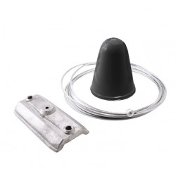 Kit Ανάρτησης Ύψους 2m Και Βάση 120mm Για Ράγες Φωτισμού IVELA