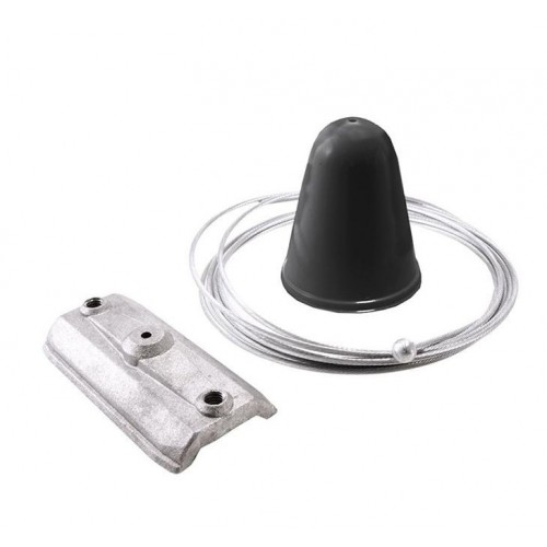 Kit Ανάρτησης Ύψους 2m Και Βάση 120mm Για Ράγες Φωτισμού IVELA