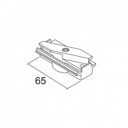 Μηχανικός Αντάπτορας 65mm Για Ράγες Φωτισμού IVELA