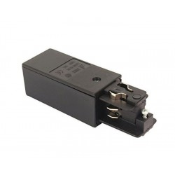 Δεξί Τροφοδοτικό Τετράγωνο 80mm Για Ράγες Φωτισμού IVELA