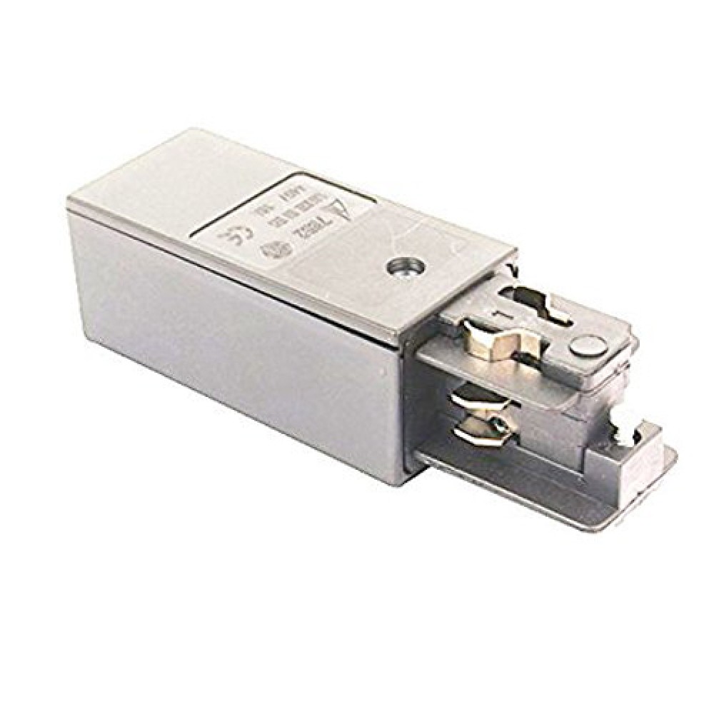 Δεξί Τροφοδοτικό Τετράγωνο 80mm Για Ράγες Φωτισμού IVELA