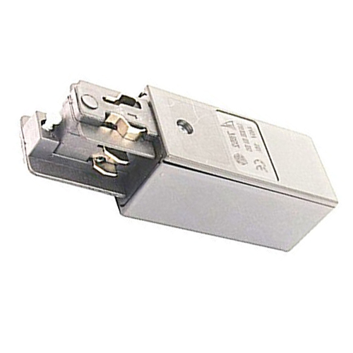 Αριστερό Τροφοδοτικό Τετράγωνο 80mm Για Ράγες Φωτισμού IVELA