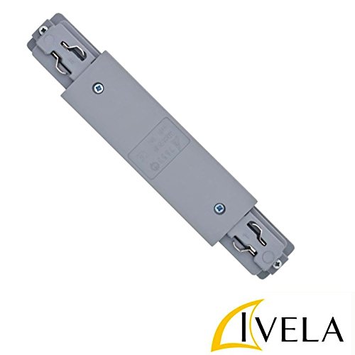 Μεσαίο Τροφοδοτικό Τετράγωνο 120mm Για Ράγες Φωτισμού IVELA