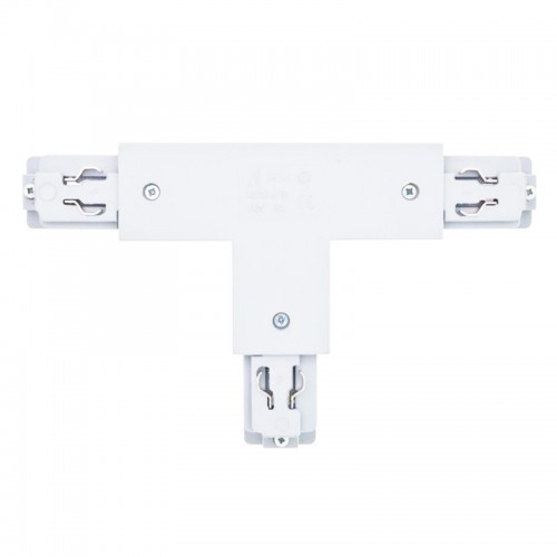 Δεξιός Σύνδεσμος T 120mm Τετράγωνο Για Ράγες Φωτισμού IVELA