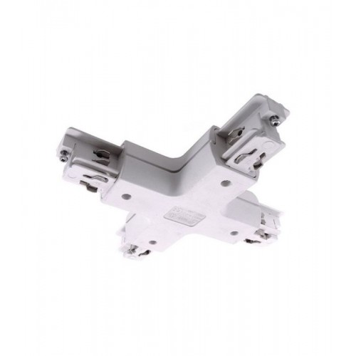 Σύνδεσμος Σταυρός 120mm Στρογγυλό Για Ράγες Φωτισμού IVELA