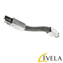 Εύκαμπτος Σύνδεσμος Στρογγυλό 300mm Για Ράγες Φωτισμού IVELA