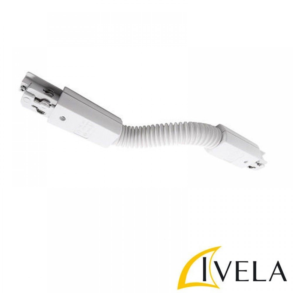 Εύκαμπτος Σύνδεσμος Τετράγωνος 300mm Για Ράγες Φωτισμού IVELA