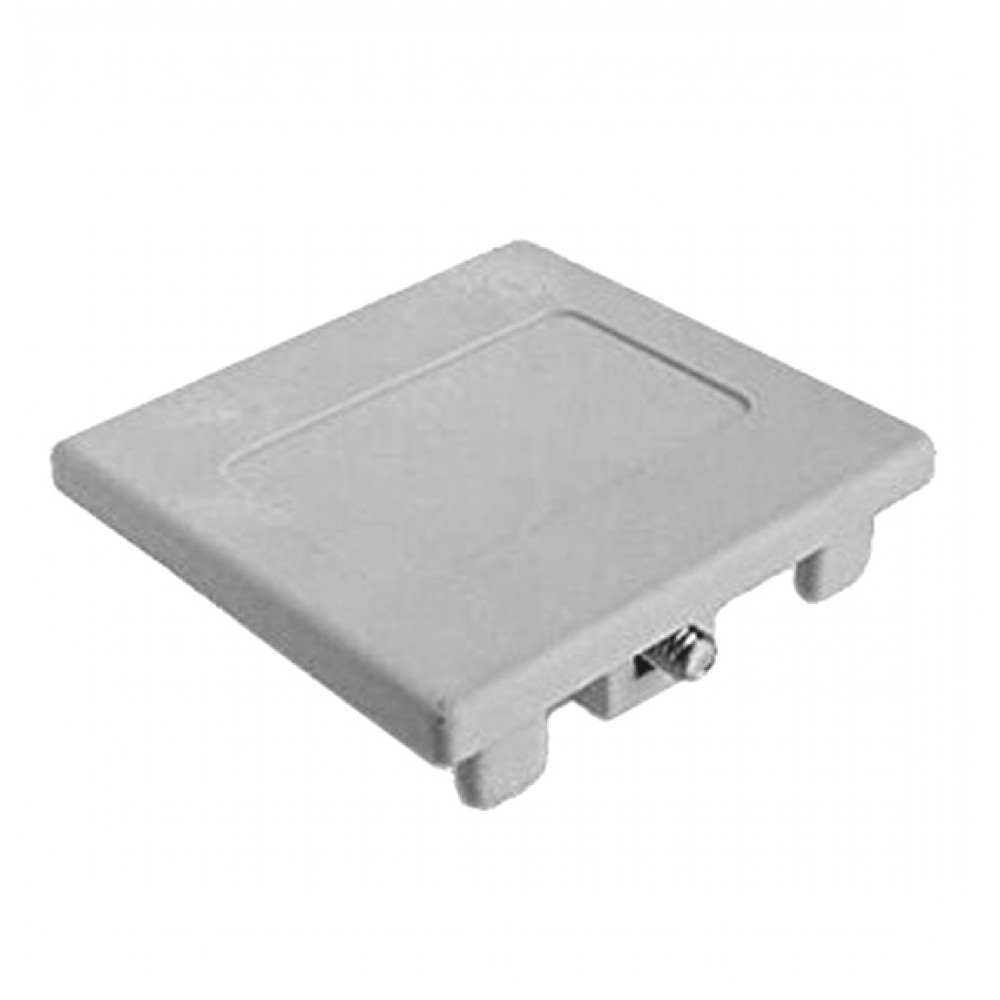 Τερματική Τάπα Τετράγωνη Για Ράγες Φωτισμού IVELA