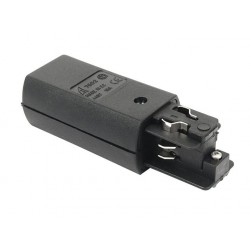 Δεξί Τροφοδοτικό Στρογγυλό 80mm Για Ράγες Φωτισμού IVELA