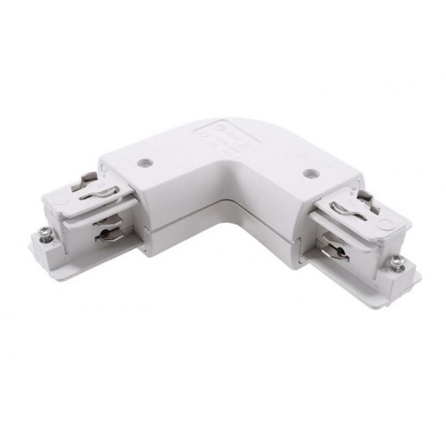 Ηλεκτρικός Εσωτερικός Σύνδεσμος L 80mm Στρογγυλό Για Ράγες Φωτισμού IVELA