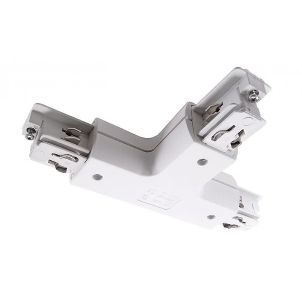 Αριστερός Σύνδεσμος T 120mm Στρογγυλό Για Ράγες Φωτισμού IVELA