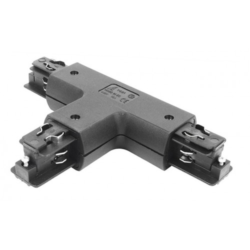 Δεξιός Σύνδεσμος T 120mm Στρογγυλό Για Ράγες Φωτισμού IVELA