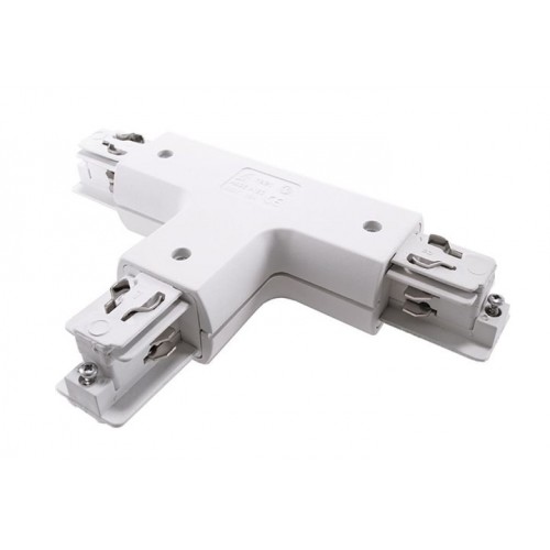 Δεξιός Σύνδεσμος T 120mm Στρογγυλό Για Ράγες Φωτισμού IVELA