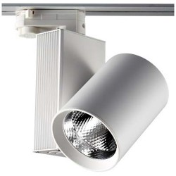 Σποτ Ράγας 30W LED COB Με Τριφασικό Αντάπτορα Λευκό UNIVERSE