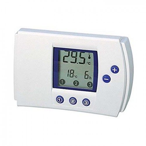 Ηλεκτρονικός Θερμοστάτης Χώρου Μηχανικός Επίτοιχος Λευκός Από 5 ‐ 30C UNIVERSE