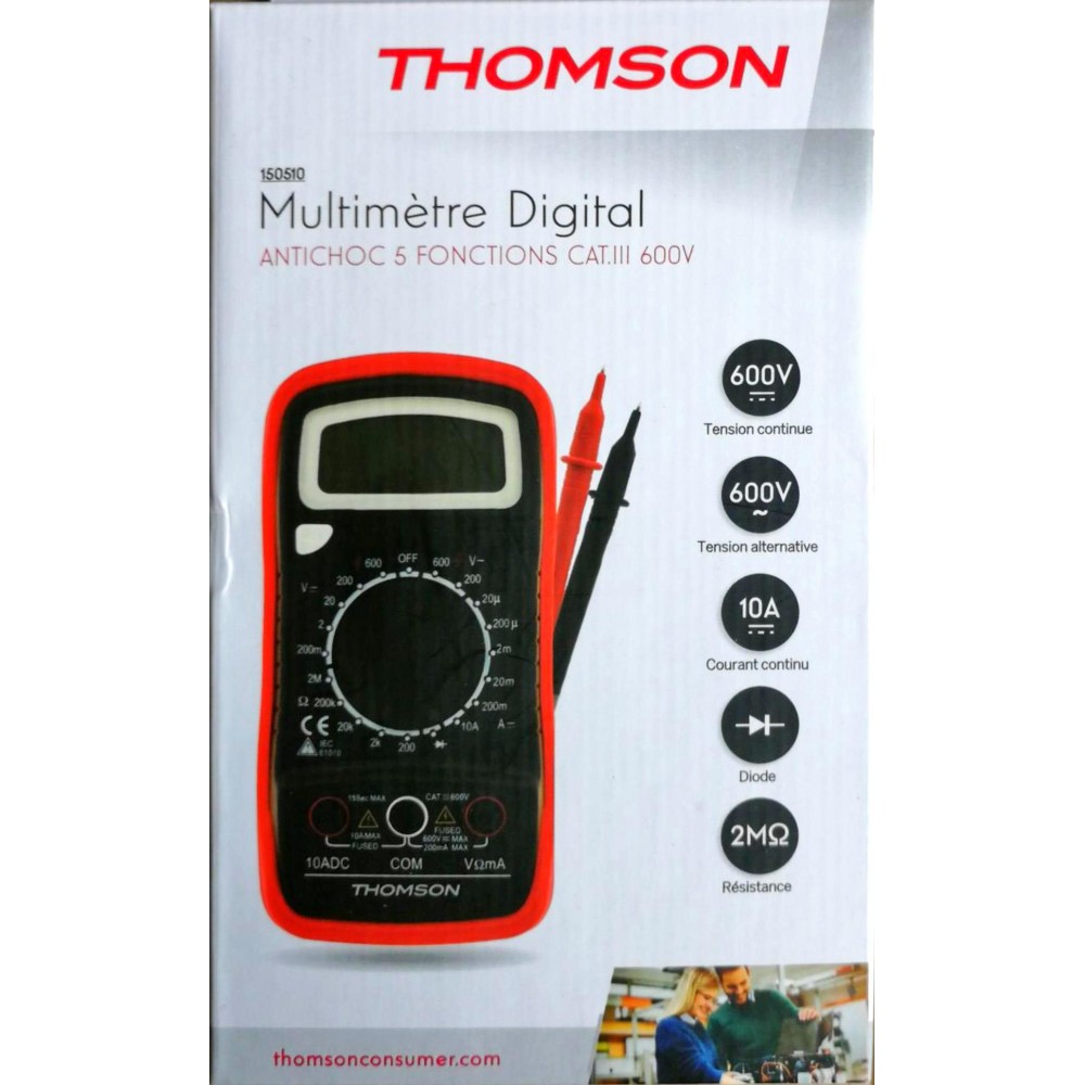 Ψηφιακό Πολύμετρο CATIII - 600V 150510 Universe