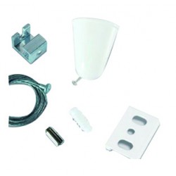 Suspension Kit + 2M Καλώδιο Σε Μαύρο Και Λευκό Χρώμα VIOKEF 