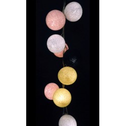 Έτοιμη Διακοσμητική Γιρλάντα Beelights Με Φωτάκια Σε Χρωματισμούς Alexia