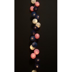 Έτοιμη Διακοσμητική Γιρλάντα Beelights Με Φωτάκια Σε Χρωματισμούς Blue Moon