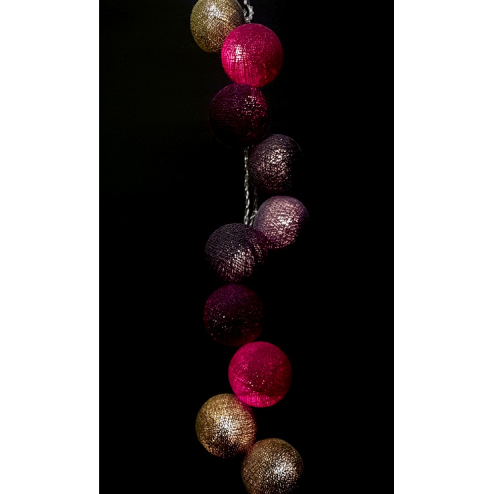 Έτοιμη Διακοσμητική Γιρλάντα Beelights Με Φωτάκια Σε Χρωματισμούς Ēgoïste