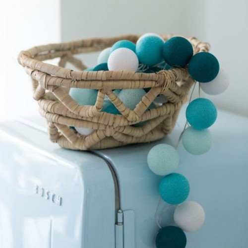 Έτοιμη Dimmable Διακοσμητική Γιρλάντα Beelights Με Φωτάκια Σε Χρωματισμούς DIMMABLE Aqua