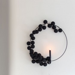 Έτοιμη Διακοσμητική Γιρλάντα Beelights Με Φωτάκια Σε Χρωματισμούς Black