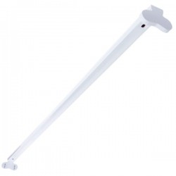 Φωτιστικό Κενό Slim Για LED TUBE 2x0.60m EUROLAMP