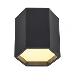 Led Φωτιστικό Οροφής Από Χάλυβα Σε Διάφορα Μεγέθη Και Μαύρο Χρώμα 8W 640Lm 3000K BLEND LUCIDO