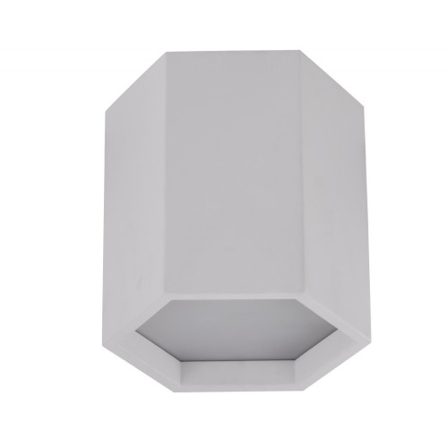 Led Φωτιστικό Οροφής Από Χάλυβα Σε Διάφορα Μεγέθη Και Λευκό Χρώμα 8W 640Lm 3000K BLEND LUCIDO