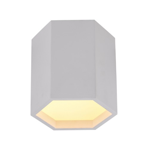 Led Φωτιστικό Οροφής Από Χάλυβα Σε Διάφορα Μεγέθη Και Λευκό Χρώμα 8W 640Lm 3000K BLEND LUCIDO